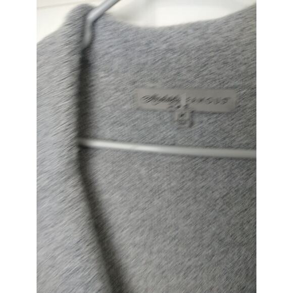 Absolutely Famous Woman M Cardigan Grey Sweater Rib Long Sleeve Cabin Core... - Picture 3 of 10